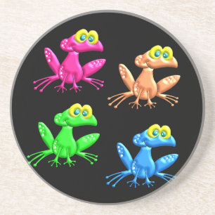 Dessous De Verre En Grès Grenouilles géniales