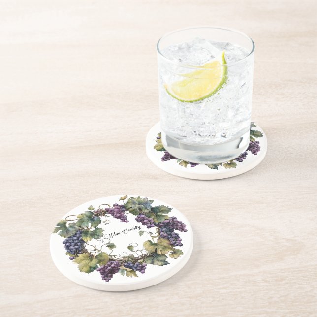 Dessous De Verre En Grès Grès (Côté)