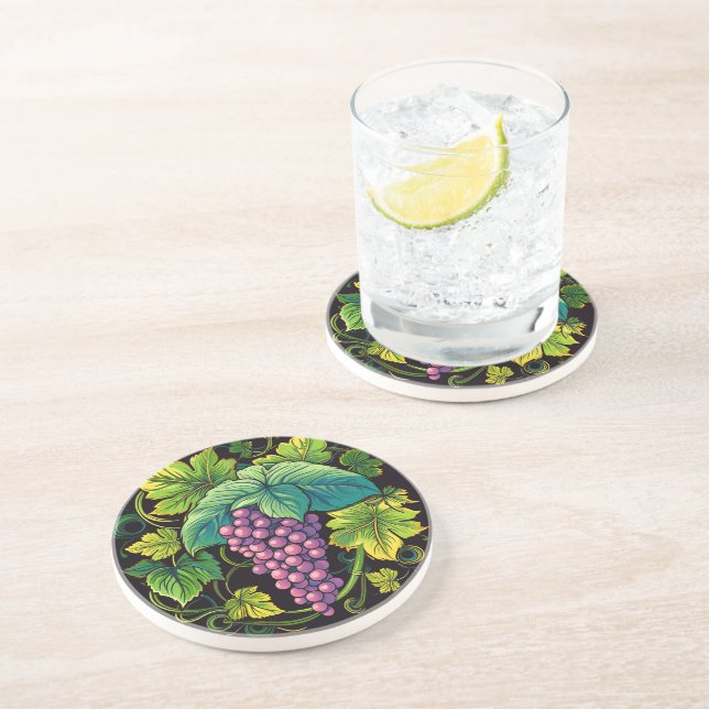 Dessous De Verre En Grès Grès (Côté)