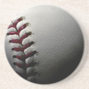 Dessous De Verre En Grès Gros plan de base-ball