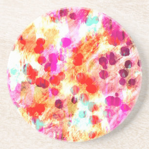 Dessous De Verre En Grès Grunge couleur point texture arrière - plan