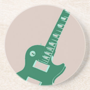Dessous De Verre En Grès Guitare électrique