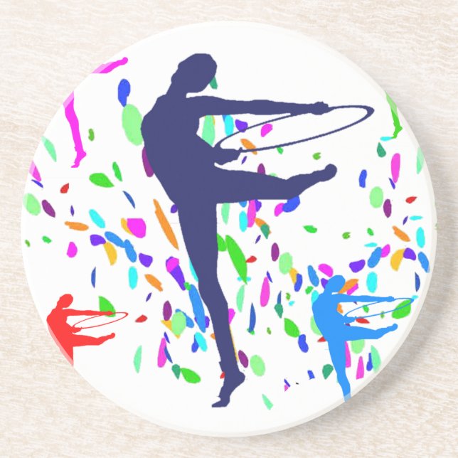 DESSOUS DE VERRE EN GRÈS GYMNASTIQUE ARTISTIQUE (Devant)