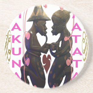 Dessous De Verre En Grès Hakuna Matata Hakunamatata