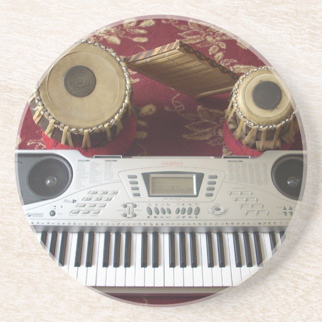 Dessous De Verre En Grès Hakuna Matata Music Makers.JPG (Devant)