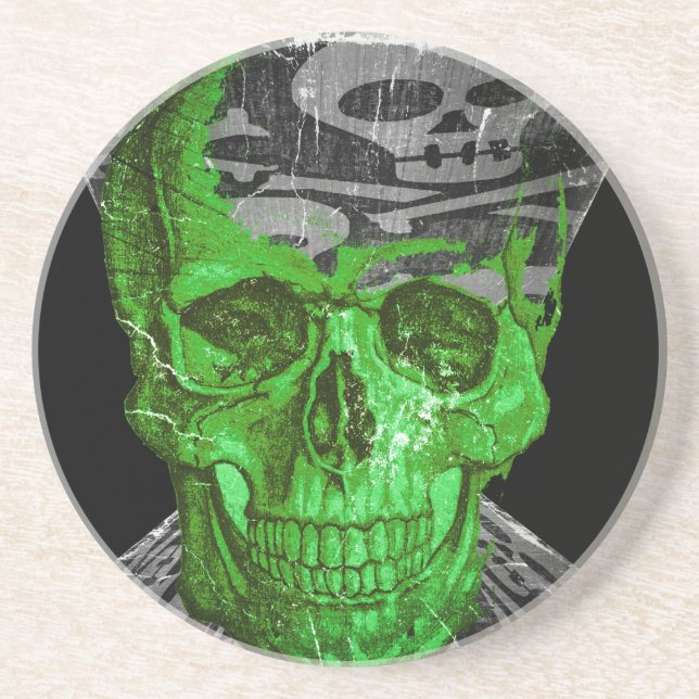 Dessous De Verre En Grès Halloween (Devant)
