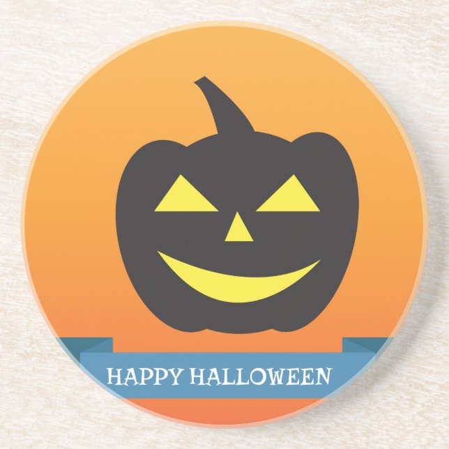 Dessous De Verre En Grès Halloween (Devant)