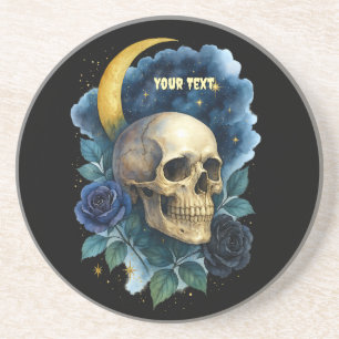 Dessous De Verre En Grès Halloween Gothique Gothique Halloween Déplaisant