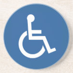 Dessous De Verre En Grès Handicapé<br><div class="desc">Handicapés,  Désactivés</div>