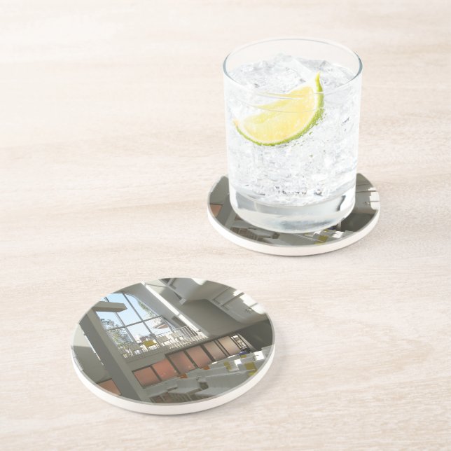 Dessous De Verre En Grès Harajuku Église protestante, Tokyo, Japon (Côté)