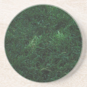 Dessous De Verre En Grès Herbe