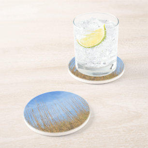 Dessous De Verre En Grès Herbe de plage par Shirley Taylor