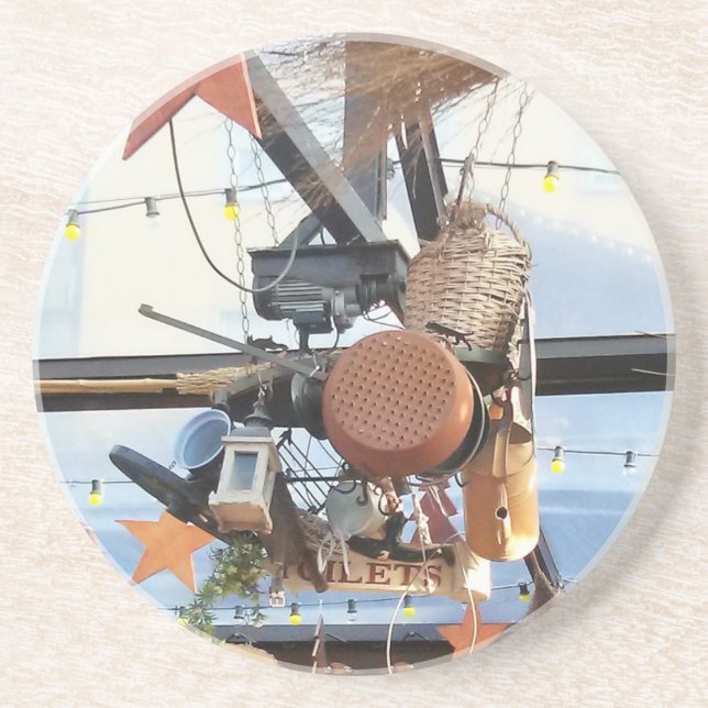 Dessous De Verre En Grès Heure d'hiver (Devant)