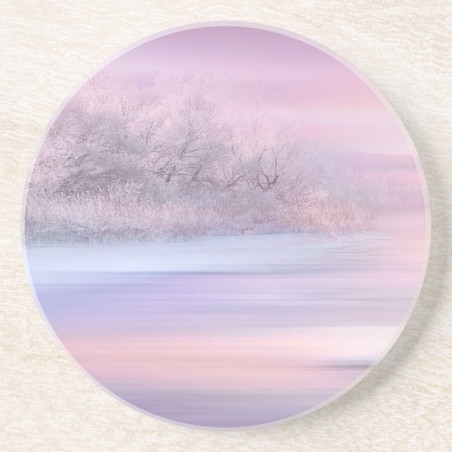 Dessous De Verre En Grès Hiver 06 (Devant)