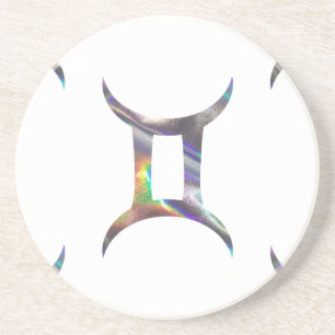 Dessous De Verre En Grès hologram Gemini