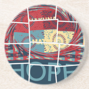 Dessous De Verre En Grès Hope Hakuna Matata