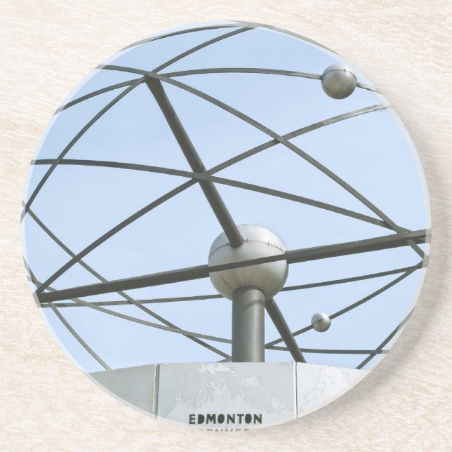 Dessous De Verre En Grès Horloge universelle (Devant)
