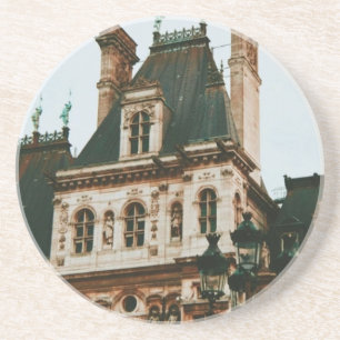 Dessous De Verre En Grès Hôtel de Ville, 4e arrondissement, Paris - France