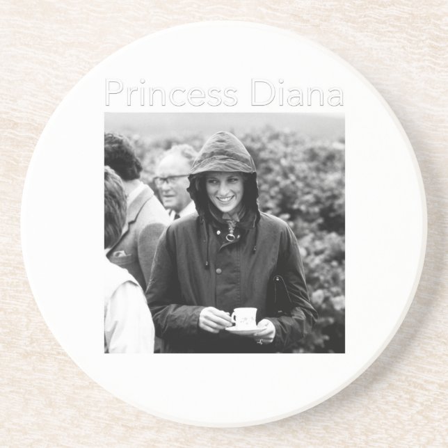 Dessous De Verre En Grès HRH Princess Diana Scotland (Devant)