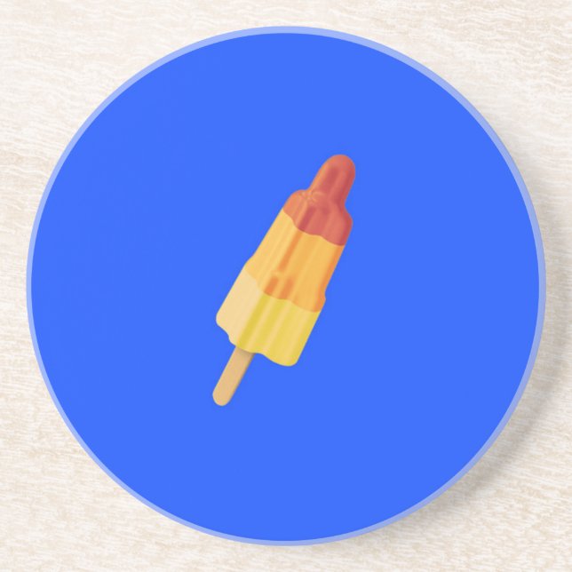 Dessous De Verre En Grès Ice Rocket (Devant)