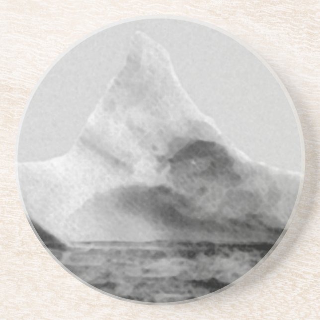 Dessous De Verre En Grès Iceberg qui sank le Titanic (Devant)