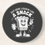 Dessous De Verre En Grès Ici, On Dirait Un Snack Gâteau De Noël<br><div class="desc">Ici,  On Dirait Un Snack Gâteau De Noël</div>