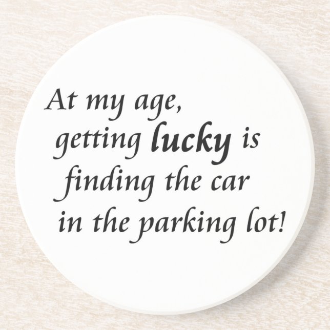 Dessous De Verre En Grès Idées uniques de cadeau de plaisanterie de dessous (Devant)