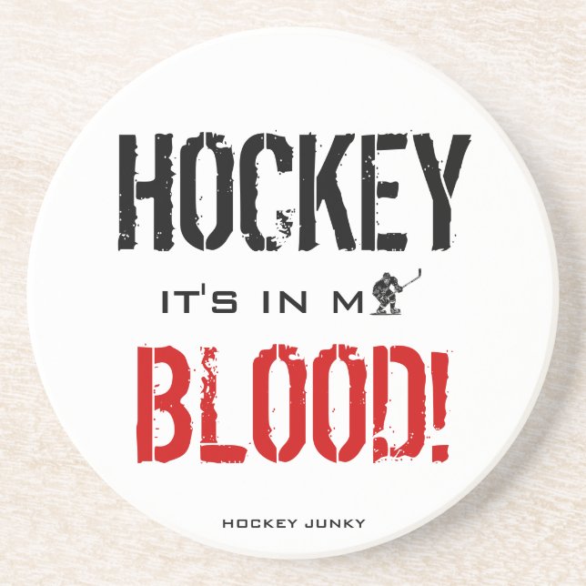 Dessous De Verre En Grès IL est DANS MON SANG ! (Devant)