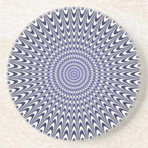 Dessous De Verre En Grès illusion d'optique réaliste