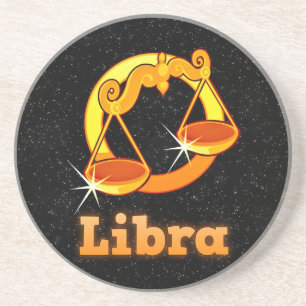Dessous De Verre En Grès Illustration Libra