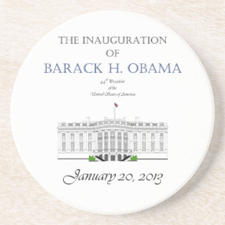 Dessous De Verre En Grès Inauguration 2013 d'Obama