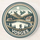 Dessous De Verre En Grès Insigne des Vosges France<br><div class="desc">Les Vosges dans un style vectoriel. Les Vosges sont une gamme de montagnes moyennes dans l'est de la France,  près de sa frontière avec l'Allemagne.</div>