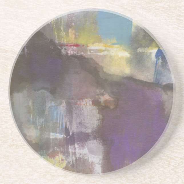 Dessous De Verre En Grès Interlude calme (Devant)