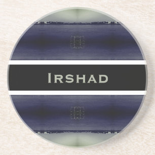 Dessous De Verre En Grès Irak vintage Bagdad rivière forat 1970