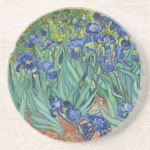 Dessous De Verre En Grès Irises par Van Gogh