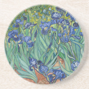 Dessous De Verre En Grès Irises par Van Gogh