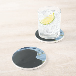 Dessous De Verre En Grès Irrawaddy Dolphin Peek-A-Boo