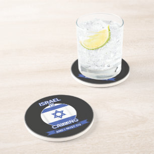 Dessous De Verre En Grès Israël appelle et je dois y aller