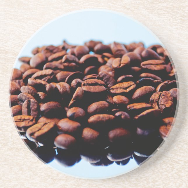 Dessous De Verre En Grès J'adore l'arôme de café (Devant)