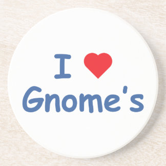 Dessous De Verre En Grès J'aime le gnome