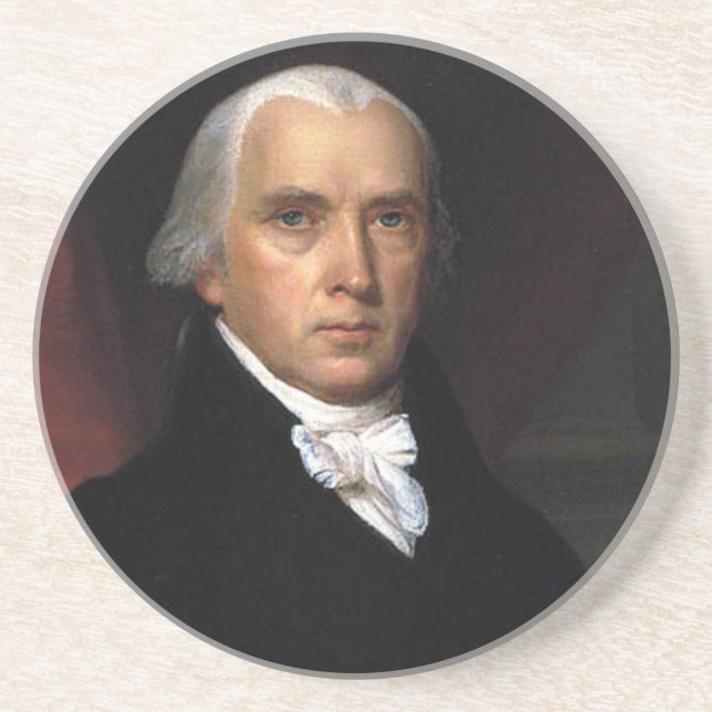 Dessous De Verre En Grès James Madison (Devant)