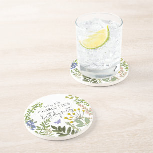 Dessous De Verre En Grès Jardin d'été à feuillage persistant Fête d'anniver