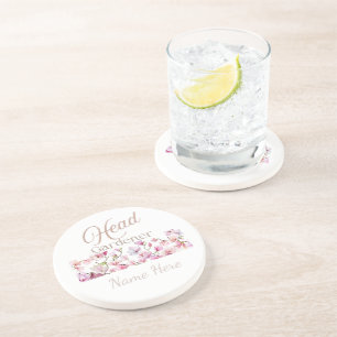 Dessous De Verre En Grès Jardinier en chef Cadeau floral pour la fête des m