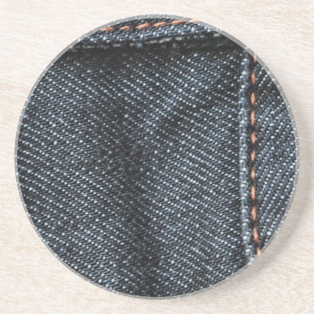 Dessous De Verre En Grès Jean bleu Stitching.jpg (Devant)
