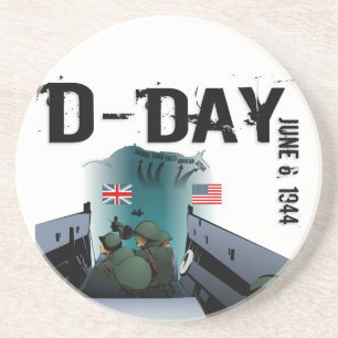 Dessous De Verre En Grès JEUDI 6 juin 1944