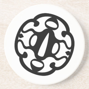 Dessous De Verre En Grès JMAC Sandstone Coaster - Black