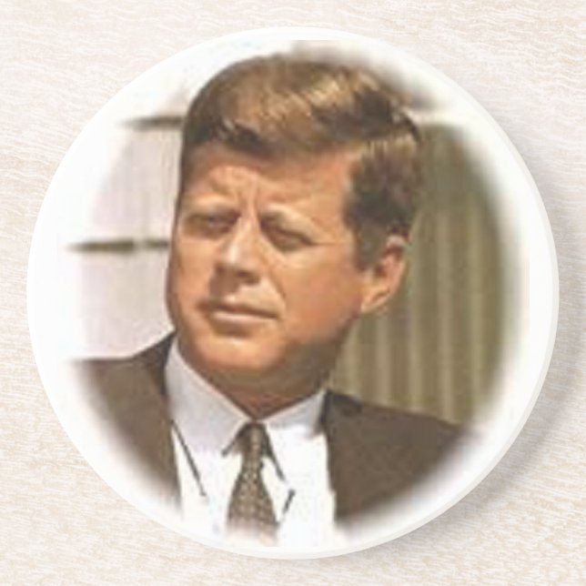 Dessous De Verre En Grès John F Kennedy (Devant)