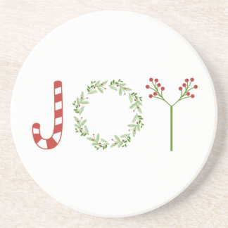 Dessous De Verre En Grès Joie de Noël