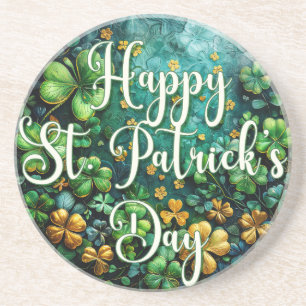 Dessous De Verre En Grès Joyeuse Fête de la Saint-Patrick Sous-verre