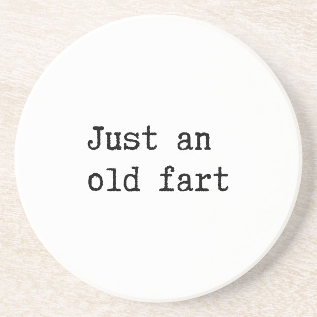 Dessous De Verre En Grès Juste Un Vieux Panier (Devant)